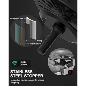 BOTEMY B9171 Kit de desage para fregadero de cocina de_3