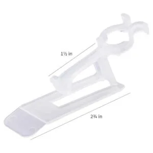 Minetom 200 clips de canalón para luces de Navidad C7 C9_4