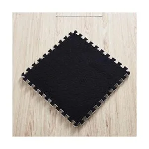 Smabee Alfombra entrelazada lanuda de espuma EVA suave_3