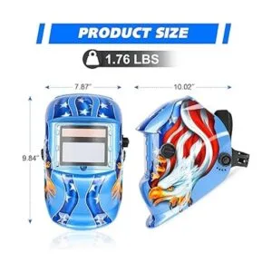NDUUN Casco de soldadura oscurecimiento automático_3