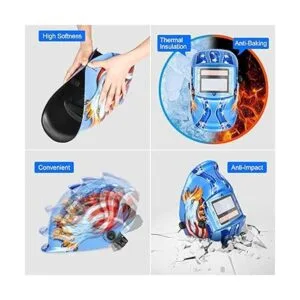 NDUUN Casco de soldadura oscurecimiento automático_5