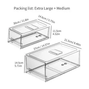 YekouMax Organizadores y contenedores de almacenamiento de_2