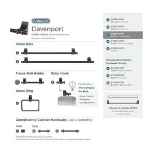 Davenport Soporte de papel higiénico giratorio de_4