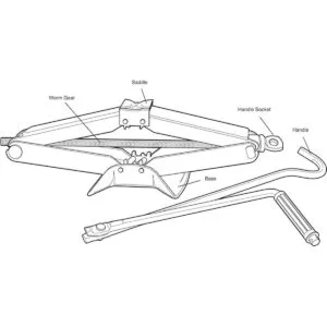 Alltrade Powerbuilt Gato de tijera mecánico_6