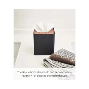 Yamazaki Home Acero Estuche de pañuelos talla única_6