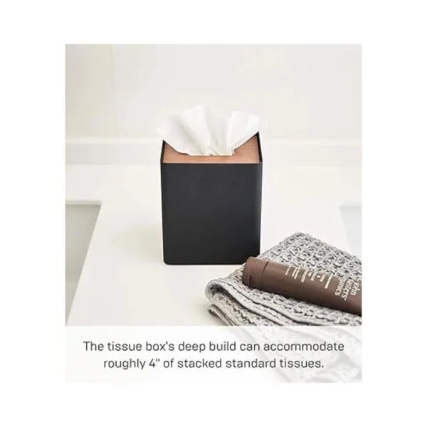 Yamazaki Home Acero Estuche de pañuelos talla única_6