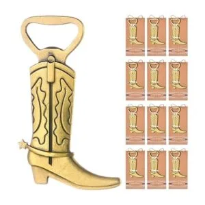 30PCS Cowboy Boots Bottle Openers Wedding Favors Baby_7