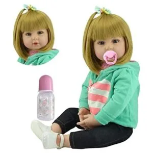 iCradle Adorable muñeca Reborn de 18 pulgadas 17.7 in de_1