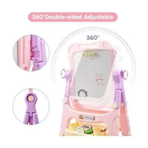 Amagoing Caballete para niños caballete de arte ajustable_4