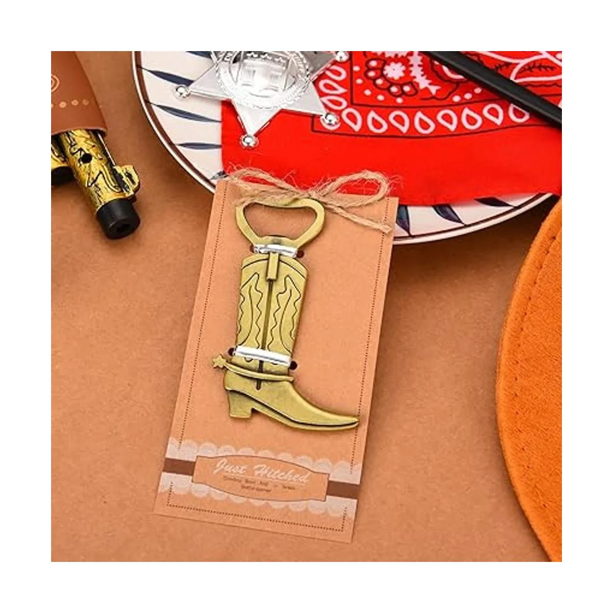 30PCS Cowboy Boots Bottle Openers Wedding Favors Baby_6