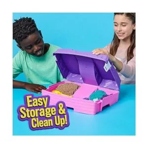 Kinetic Sand Mermaid Palace Playset 2.06 libras de arena_3