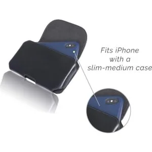 monsoon Mohawk Funda de piel auténtica con clip para_3