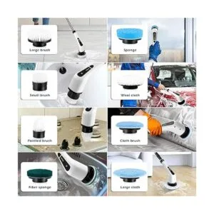 Lavador eléctrico inalámbrico cepillos de limpieza para_6