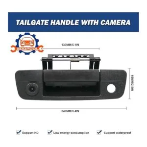 Cámara de respaldo con mango de puerta trasera compatible_3