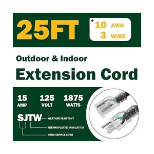 GREATIDE Cable de extensión iluminado para exteriores de_2