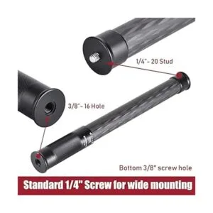 Poste de extensión de fibra de carbono tubo de 4_4