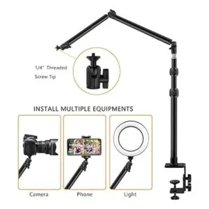 Obeamiu Soporte de escritorio para cámara con brazo mágico_2