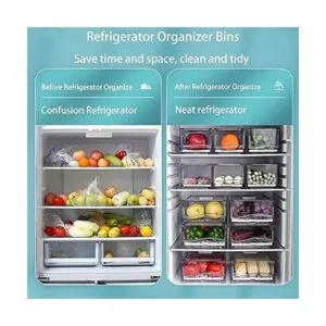 Diskary Organizador de nevera organización y_3