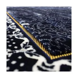 Modefa Alfombra de terciopelo para oración percha para_3