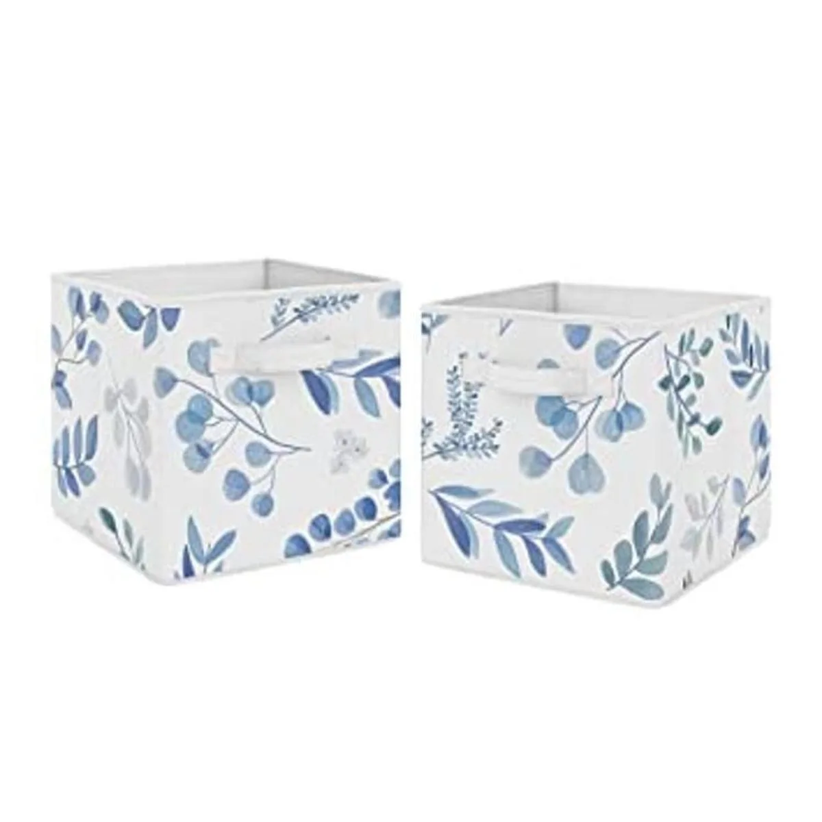 Sweet Jojo Designs Cubo de almacenamiento de tela_1