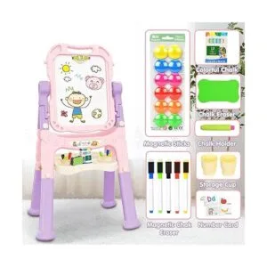 Amagoing Caballete para niños caballete de arte ajustable_5