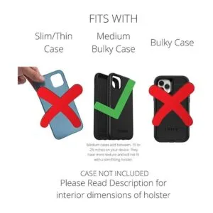 Turtleback Funda para cinturón diseñada para iPhone 14 Pro_2