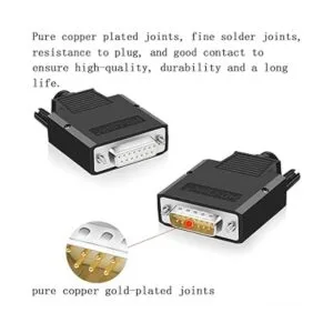 ANMBEST 10 conectores DB15 sin soldadura RS232 DSUB serie_2