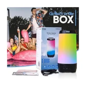 Altavoz portátil inalámbrico Bluetooth para piscina IP68_2