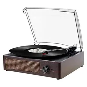 Tocadiscos de vinilo con receptor Bluetooth incorporado y_1