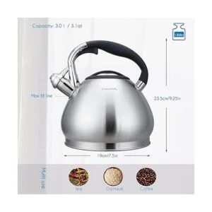 Easyworkz Hervidor de té de acero inoxidable de grado_2