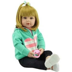 iCradle Adorable muñeca Reborn de 18 pulgadas 17.7 in de_3