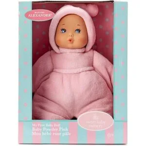 My First Baby Madame Alexander mi primer bebé color rosa._2