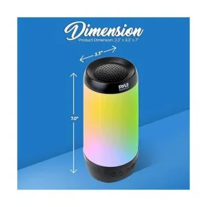 Altavoz portátil inalámbrico Bluetooth para piscina IP68_4