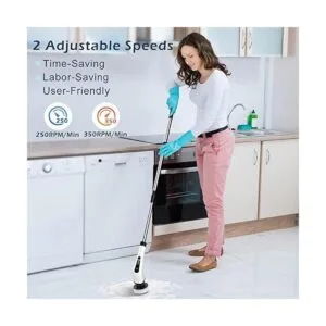 Lavador eléctrico inalámbrico cepillos de limpieza para_5