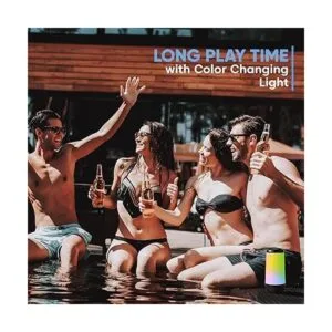 Altavoz portátil inalámbrico Bluetooth para piscina IP68_5