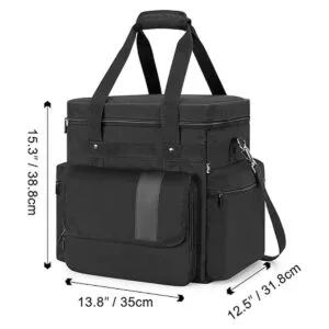 LoDrid Bolsa de almacenamiento de discos de vinilo con 4_6