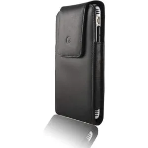 monsoon Alpha Funda de piel auténtica con clip para_1