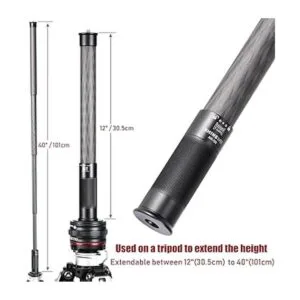 Poste de extensión de fibra de carbono tubo de 4_6