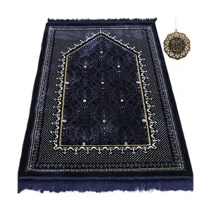 Modefa Alfombra de terciopelo para oración percha para_1