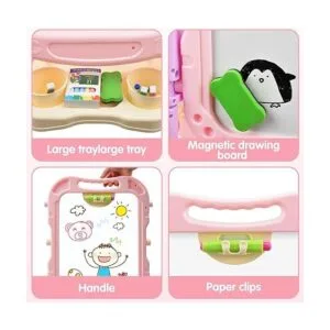 Amagoing Caballete para niños caballete de arte ajustable_3