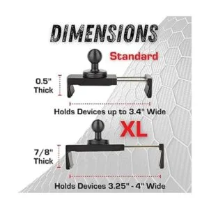 Bulletpoint XL Soporte para teléfono celular de montaje en_6