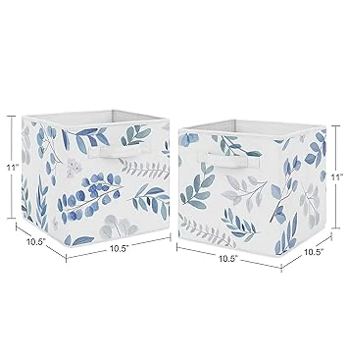 Sweet Jojo Designs Cubo de almacenamiento de tela_3