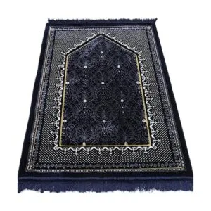 Modefa Alfombra de terciopelo para oración percha para_6