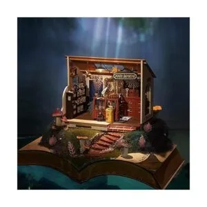 Rolife Kit de casa de muñecas en miniatura kit de casa en_2