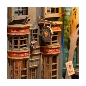 Rolife Kit de rincón de libros en miniatura para_6