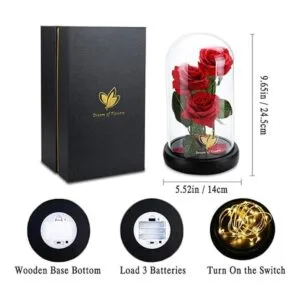 Regalos del Día de la Madre rosa de La Bella y la Bestia_3