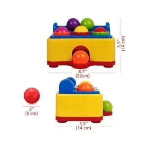 Bambiya Pound a Ball Juego con martillo y 6 pelotas de_4