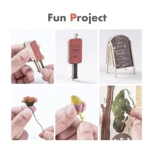 Rowood Book Nook Rompecabezas de madera 3D para_4