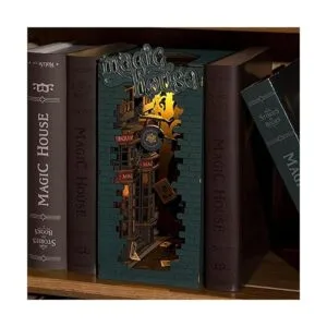 Rolife Kit de rincón de libros en miniatura para_3