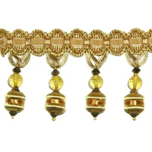 BEL AVENIR Fringe Trim 6.8 yardas 3.0 in cuentas de_1